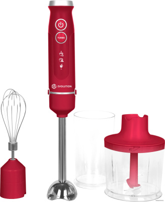 Погружной блендер Evolution HBS-1343 Red  купить в интернет-магазине X-core.by