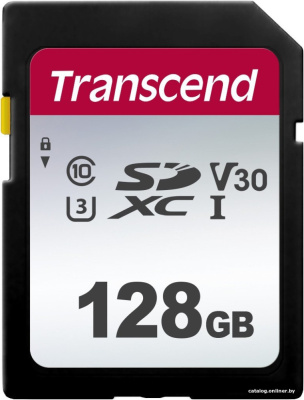 Купить карта памяти transcend sdxc 300s 128gb в интернет-магазине X-core.by
