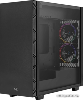 Корпус AeroCool Flo Saturn FRGB-G-BK-v1  купить в интернет-магазине X-core.by