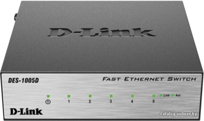 Купить коммутатор d-link des-1005d/o2b в интернет-магазине X-core.by