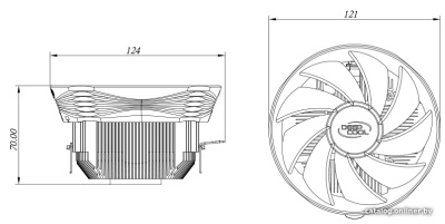 Кулер для процессора DeepCool Archer BigPro  купить в интернет-магазине X-core.by