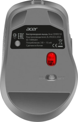 Купить мышь acer omr310 (темно-серый) в интернет-магазине X-core.by