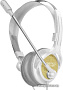 Наушники Senicc ST-908 (белый/золотистый)