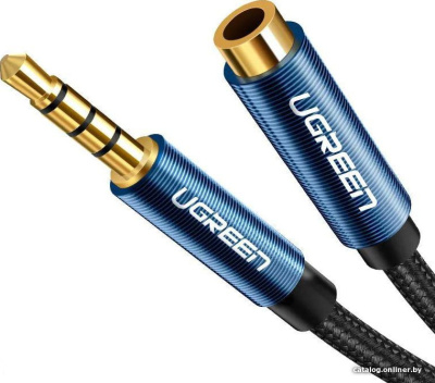 Купить кабель ugreen aux - aux av118-40674 (1.5 м, черный) в интернет-магазине X-core.by