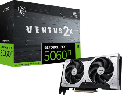 Видеокарта MSI GeForce RTX 5060 Ti 8G Ventus 2X OC Plus  купить в интернет-магазине X-core.by