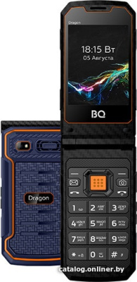 Купить мобильный телефон bq-mobile bq-2822 dragon (синий) в интернет-магазине X-core.by