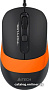 Мышь A4Tech Fstyler FM10 (черный/оранжевый)