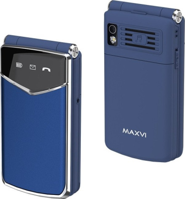 Купить кнопочный телефон maxvi e11 (темно-синий) в интернет-магазине X-core.by