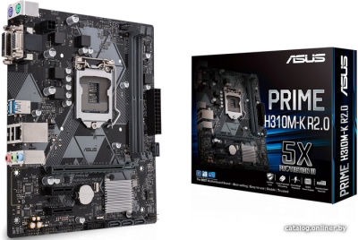 Материнская плата ASUS Prime H310M-K R2.0  купить в интернет-магазине X-core.by