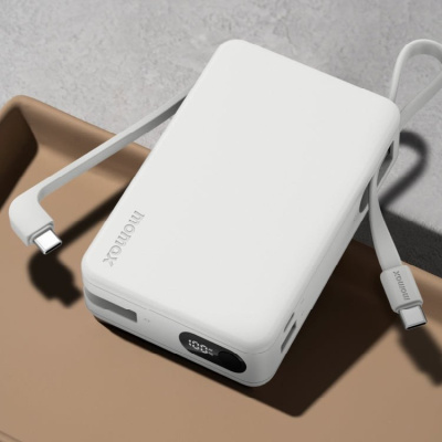 Купить внешний аккумулятор momax 1-power vital+ built-in usb-c ip139 20000mah (белый) в интернет-магазине X-core.by