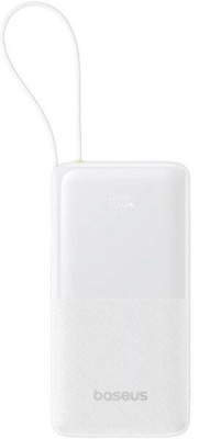 Купить внешний аккумулятор baseus bipow 2 power bank 10000mah (белый) в интернет-магазине X-core.by