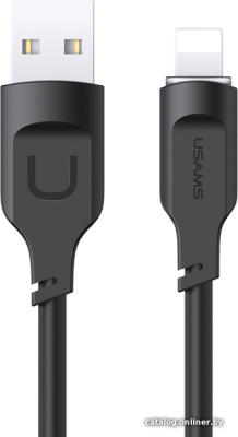Купить кабель usams us-sj565 usb type-a - lightning sj565usb01 (1.2 м, черный) в интернет-магазине X-core.by