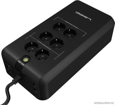 Купить источник бесперебойного питания ippon back verso new 600 600va в интернет-магазине X-core.by