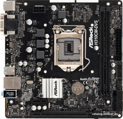 Материнская плата ASRock H310CM-DVS  купить в интернет-магазине X-core.by