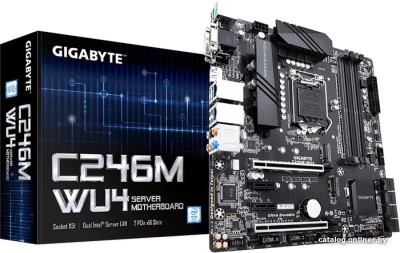 Материнская плата Gigabyte C246M-WU4 (rev. 1.0)  купить в интернет-магазине X-core.by