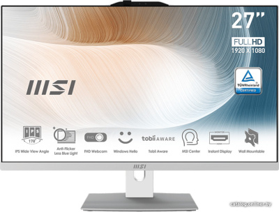 Купить моноблок msi modern am272p 1m-674ru в интернет-магазине X-core.by