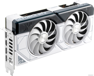 Видеокарта ASUS Dual GeForce RTX 4070 Super White OC Edition 12GB GDDR6X DUAL-RTX4070S-O12G-WHITE  купить в интернет-магазине X-core.by
