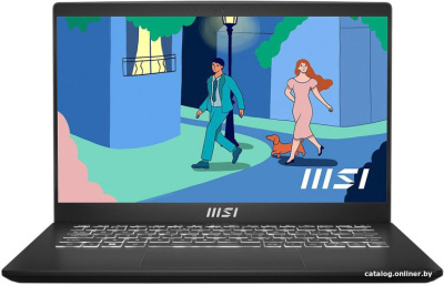 Купить ноутбук msi modern 14 c12mo-824xby в интернет-магазине X-core.by