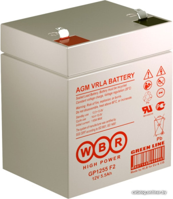 Купить аккумулятор для ибп wbr gp1255 в интернет-магазине X-core.by