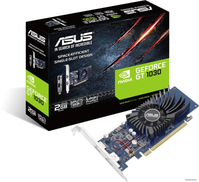 Видеокарта ASUS GeForce GT 1030 2GB GDDR5  купить в интернет-магазине X-core.by