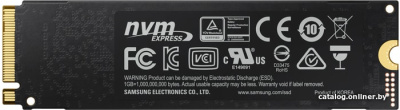 SSD Samsung 970 Evo Plus 2TB MZ-V7S2T0BW  купить в интернет-магазине X-core.by