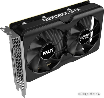 Видеокарта Palit GeForce GTX 1650 GP 4GB GDDR6 NE6165001BG1-1175A  купить в интернет-магазине X-core.by