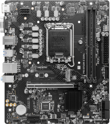 Материнская плата MSI Pro B760M-E DDR4  купить в интернет-магазине X-core.by