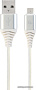 Кабель Cablexpert CC-USB2B-AMmBM-2M-BW2 USB Type-A - microUSB (2 м, белый)