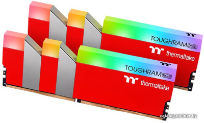 Купить оперативная память thermaltake toughram rgb 2x8gb ddr4 pc4-28800 rg25d408gx2-3600c18a в интернет-магазине X-core.by