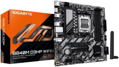 Материнская плата Gigabyte B840M D3HP WiFi6E  купить в интернет-магазине X-core.by