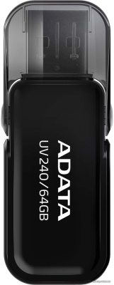 USB Flash A-Data UV240 64GB (черный)  купить в интернет-магазине X-core.by