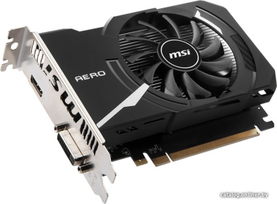 Видеокарта MSI GeForce GT 1030 Aero ITX OC 2GB DDR4  купить в интернет-магазине X-core.by
