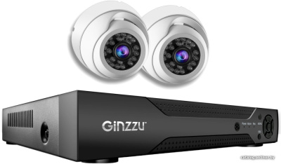 Купить комплект видеонаблюдения ginzzu hk-429n в интернет-магазине X-core.by