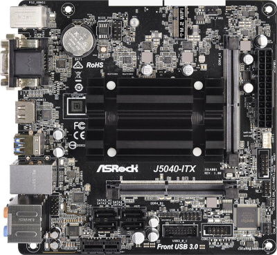 Материнская плата ASRock J5040-ITX  купить в интернет-магазине X-core.by