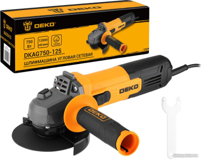 Угловая шлифмашина Deko DKAG750-125