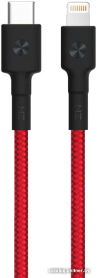 Купить кабель zmi al873k usb type-c - lightning (1 м, красный) в интернет-магазине X-core.by