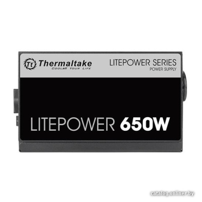 Блок питания Thermaltake Litepower 650W [LTP-0650P-2]  купить в интернет-магазине X-core.by