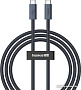 Кабель Baseus Flash Series 2 USB4 Full Featured Data Cable 240W USB Type-C - USB Type-C (1 м, черный