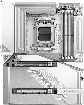 Материнская плата Gigabyte B850 Aorus Stealth Ice