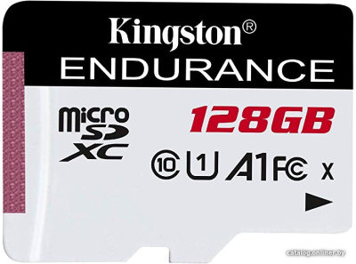 Купить карта памяти kingston high endurance microsdxc 128gb в интернет-магазине X-core.by