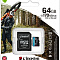 Купить карта памяти kingston canvas go! plus microsdxc 64gb (с адаптером) в интернет-магазине X-core.by