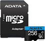 Карта памяти A-Data Premier AUSDX256GUICL10A1-RA1 microSDXC 256GB (с адаптером)