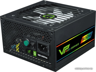 Блок питания GameMax VP-500-RGB  купить в интернет-магазине X-core.by