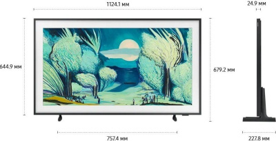 Купить телевизор samsung the frame qled ls03f qe50ls03fauxru в интернет-магазине X-core.by