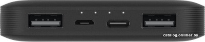 Купить портативное зарядное устройство xiaomi redmi power bank 10000mah (черный) в интернет-магазине X-core.by