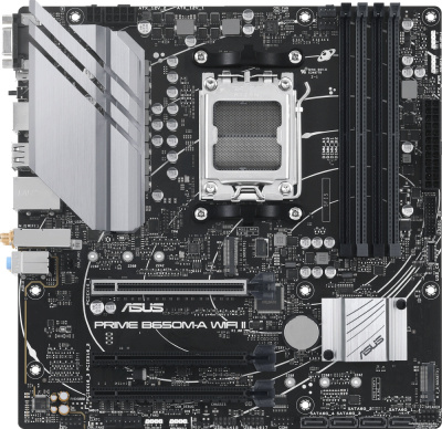 Материнская плата ASUS Prime B650M-A WiFi II  купить в интернет-магазине X-core.by