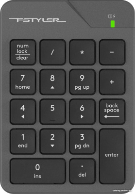 Купить цифровой блок a4tech fstyler fgk21c (серый) в интернет-магазине X-core.by