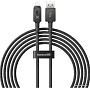 Кабель Baseus Unbreakable Series USB Type-A - Lightning (2 м, черный)