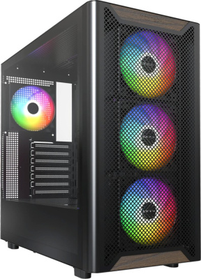 Корпус Montech XR Wood (черный)  купить в интернет-магазине X-core.by