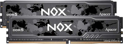 Оперативная память Apacer NOX 2x8ГБ DDR5 5200 МГц AH5U16G52C50RMBAA-2  купить в интернет-магазине X-core.by